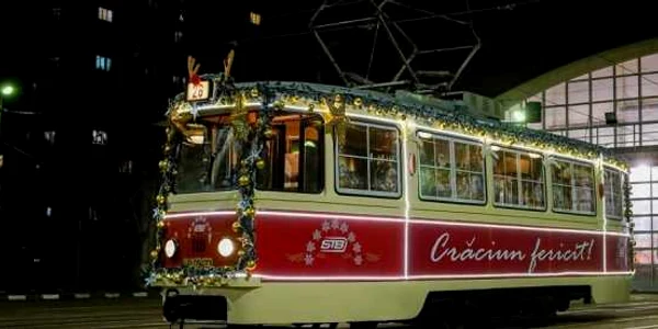 tramvai epoca craciun stb decembrie 2020