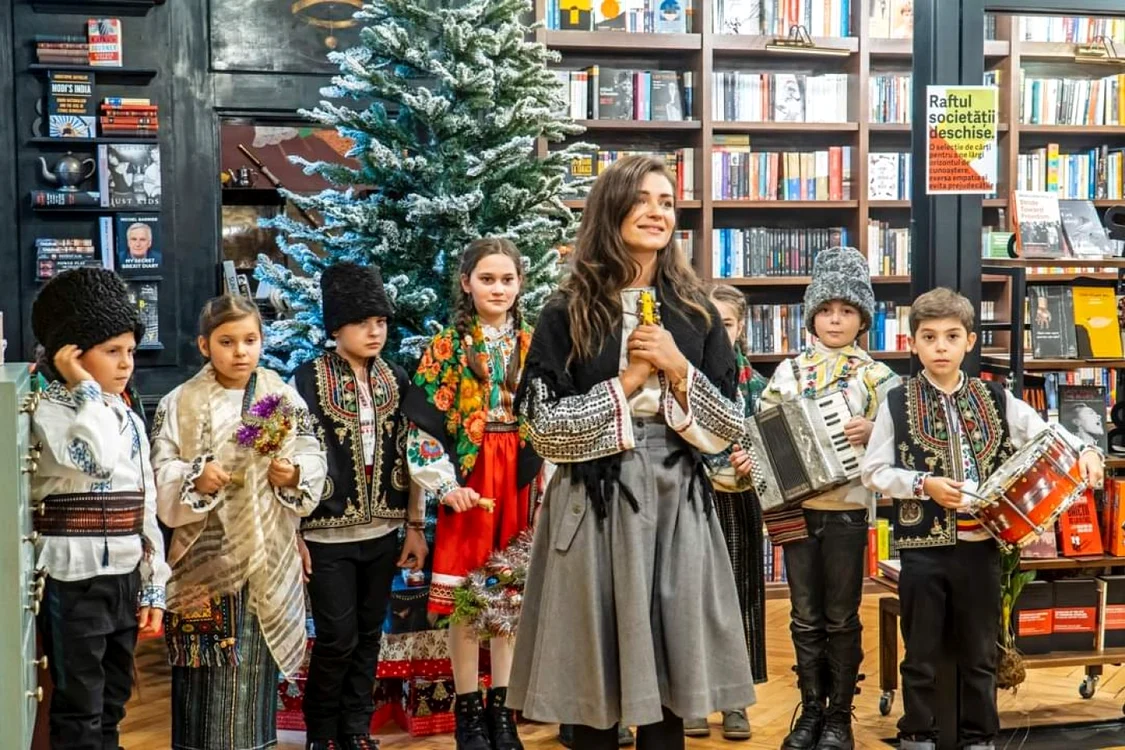 Oana Diana Iga şi elevii săi FOTO arhiva personală