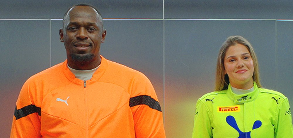 O româncă de 17 ani, protagonista uneia dintre cele mai spectaculoase campanii publicitare internaționale alături de Usain Bolt