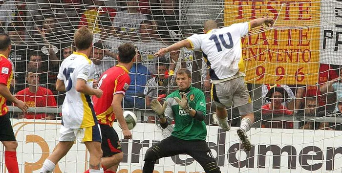Claudiu Băican, apărând în ligile inferioare din Italia. Foto Facebook
