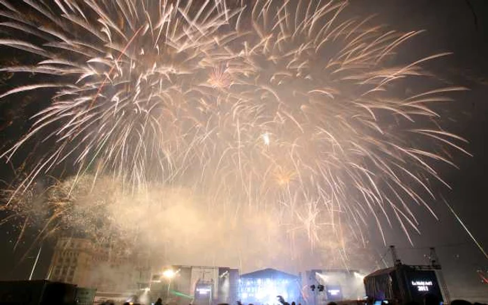 Focul de artificii de Revelion nu va lipsi. Foto arhivă