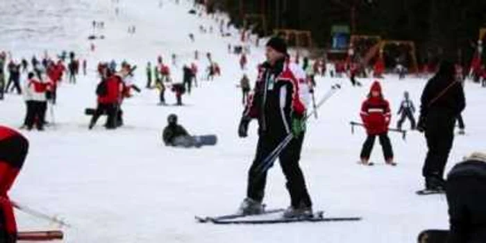 Poiana Braşov este cea mai aglomerată staţiune din România. FOTO Adevărul