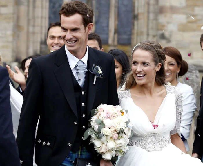 Andy Murray şi Kim Sears sunt împreună de 10 aniFoto: Getty