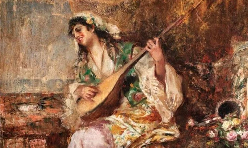 O importantă pictură de Aman, crezută dispărută vreme de 80 de ani, repatriată din Ungaria jpeg