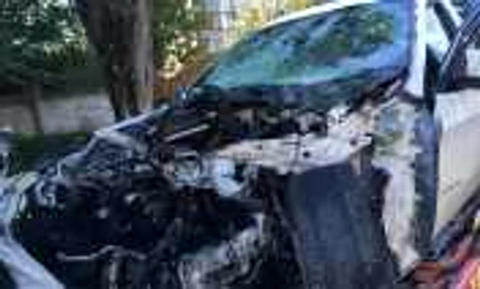 Accident BMW Galaţi FOTO Grupul Şoferilor din Galaţi