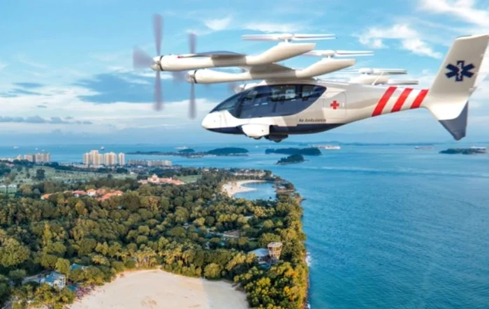 Valo este un taxi zburător realizat de compania Vertical Aerospace (Foto: Vertical Aerospace)