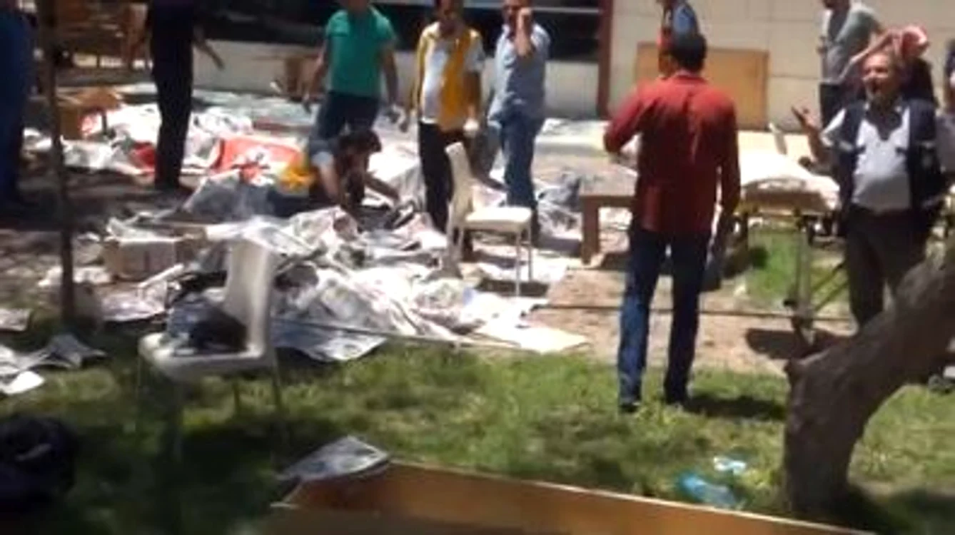 
    Atentatul a fost revendicat de gruparea teroristă Stat Islamicfoto: captură video  