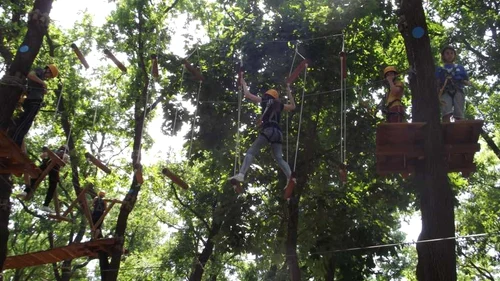 Aventură în parcul de distracţii din Neptun FOTO Mariana Iancu