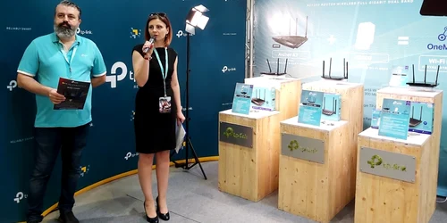Tp-Link lansare produse Comic Con 2019  Simona Nijnic Head of Sales TP-Link România FOTO Adrian Pogîngeanu