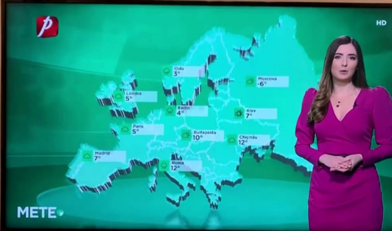 Marina e fata de la Meteo de la Prima TV,  iar Daniel prezintă vremea la PRO TV