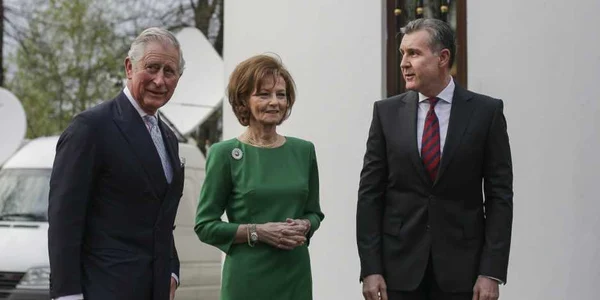 Prinţul Charles la Palatul Elisabeta / 30 mar 2017 FOTO Inquam Photos / Octav Ganea