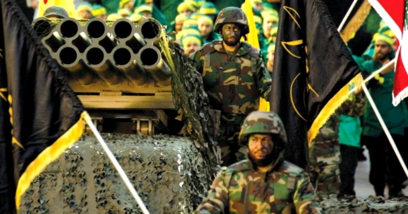 Luptători ai grupării Hezbollah FOTO Adevărul
