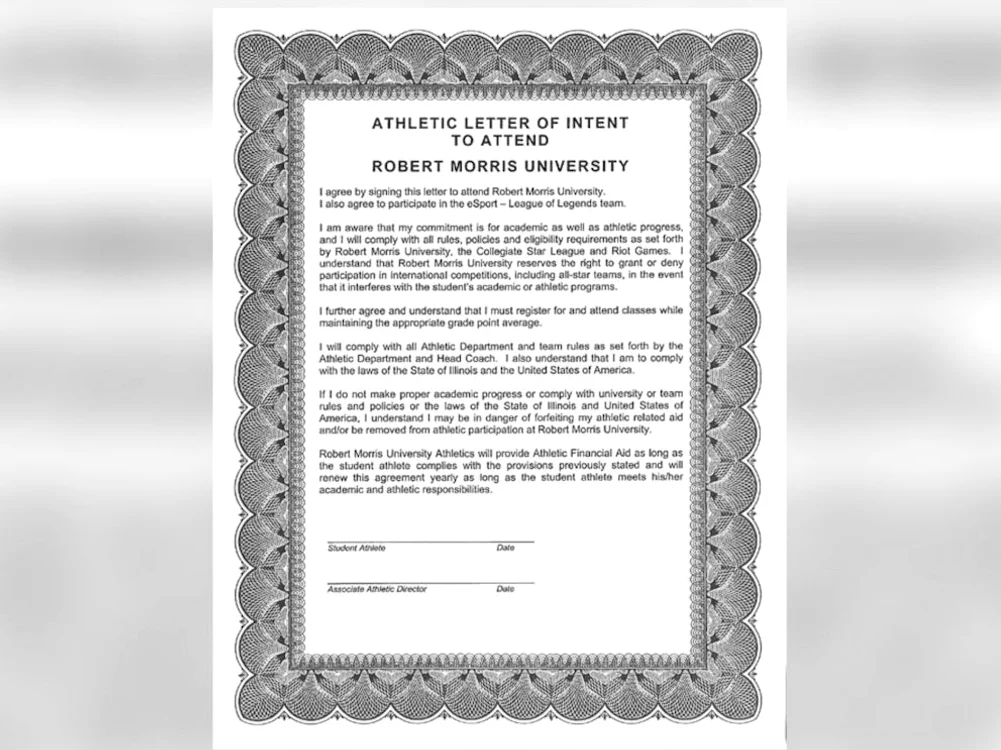 Diploma pe care o eliberează universitatea Robert Morris studenţilor