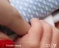 Prima poză cu bebelușul Gabrielei și al lui Vasile Geambazi / Sursa: Instagram