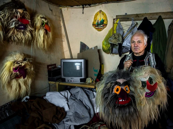 Ion Albu, meşter popular din Neamţ FOTO Lucian Iancu
