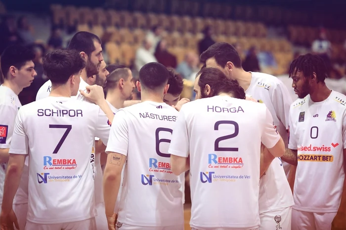 SCM Timișoara - MKS Dabrowa Gornicza FOTO: Federația Română de Baschet - Facebook/romania.basketball
