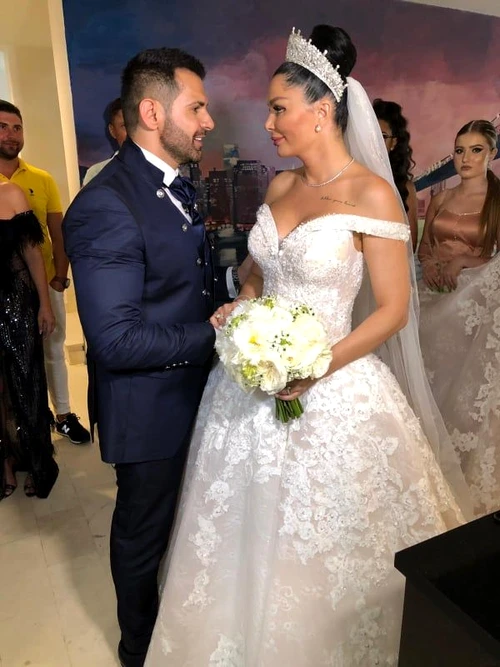 Brigitte și Pastramă, emoționați în ziua nunții