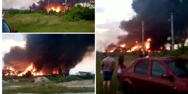 incendiu pitesti