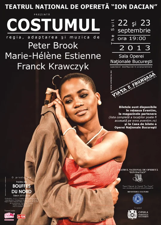 Spectacolul „Costumul”, în regia lui Peter Brook, vine la Bucureşti jpeg
