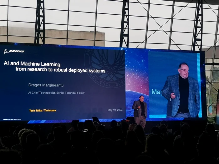Dragoș Mărgineanțu la Tech Talks 2023 FOTO Ștefan Both