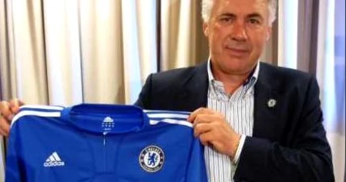 Carlo Ancelotti este noul antrenor al echipei Chelsea Londra