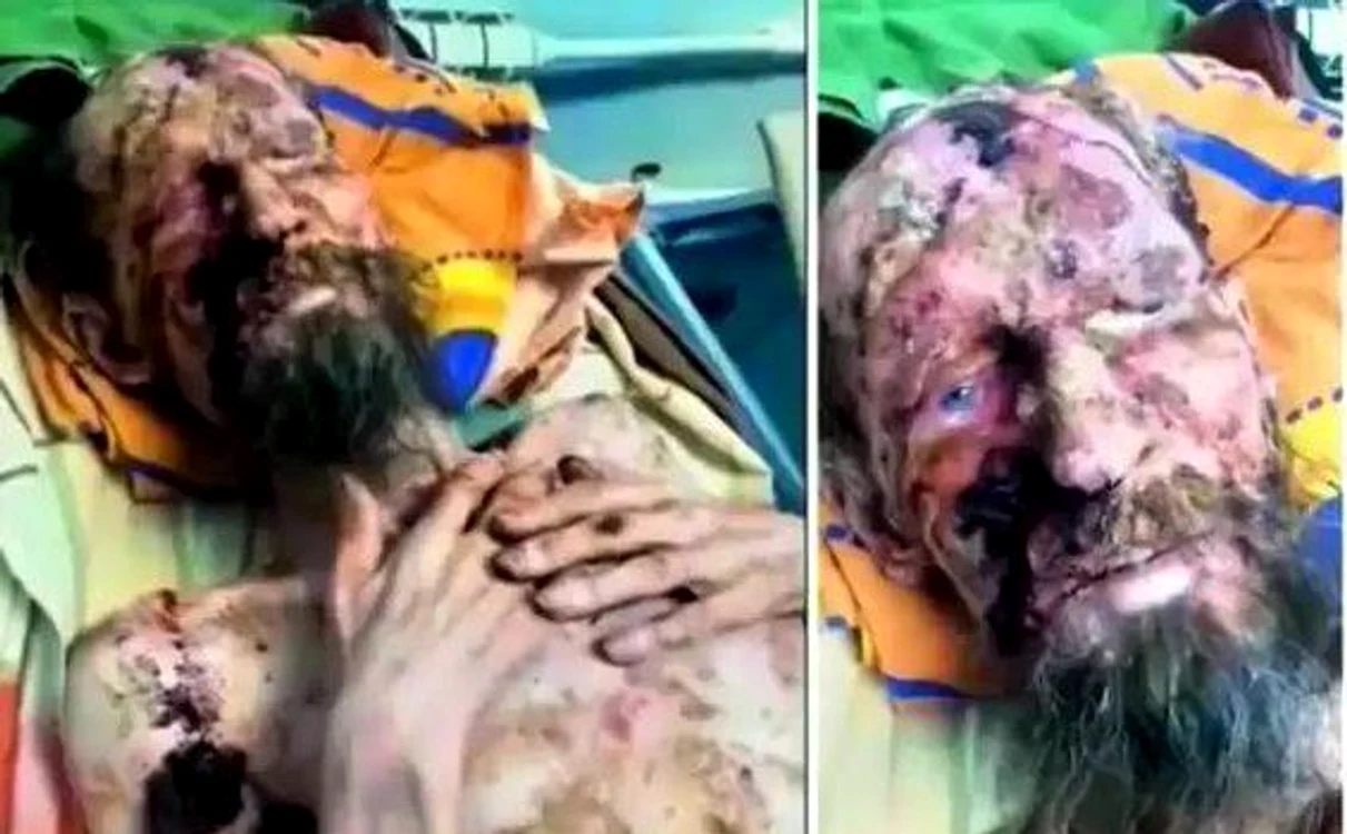 
    Povestea spunea că Alexandr a fost salvat din bârlogul unui ursFoto: captură video  