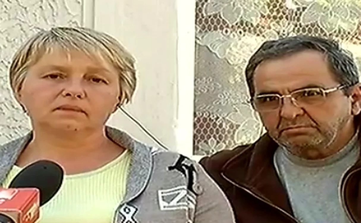 Rodica Olteanu, mama lui Alexandru, și concubinul ei, Marian
