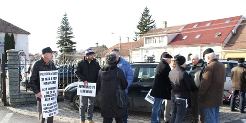 protest fara magistrati la bistrita 