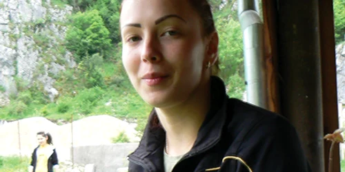 Roxana Tinca a fost cu copiii în practică la munte, pentru a acumula experienţă