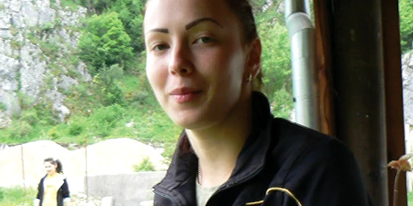 Roxana Tinca a fost cu copiii în practică la munte, pentru a acumula experienţă