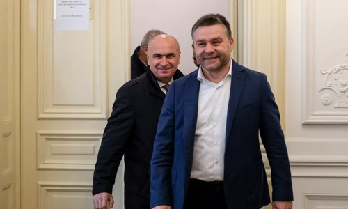 Ciprian Ciucu și Ilie Bolojan FOTO Inquam Photos / Alex Nechez