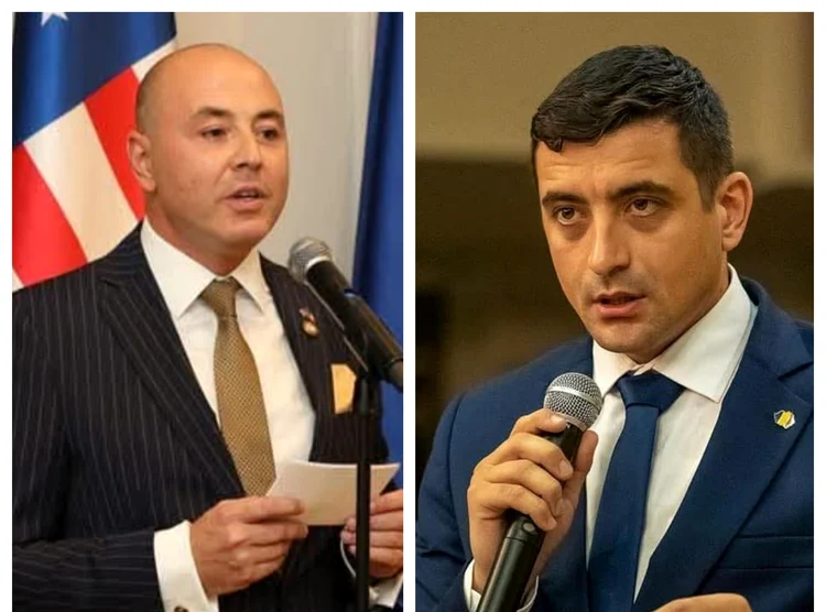 Andrei Muraru și George Simion Foto: Facebook