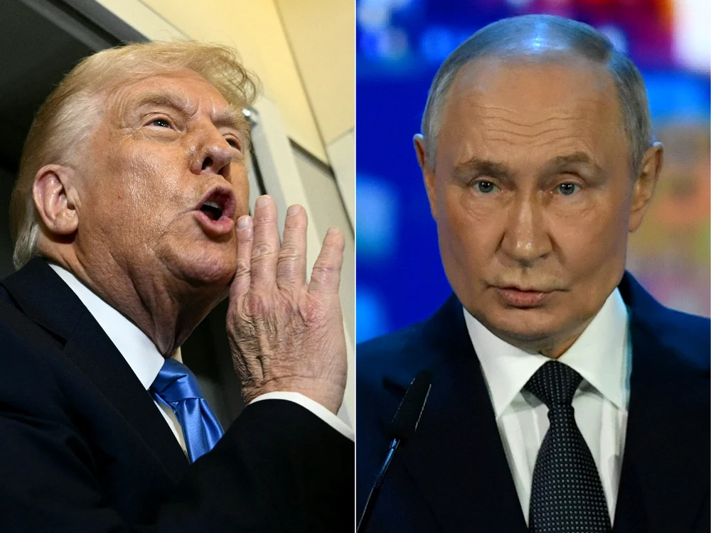 Donald Trump și Vladimir Putin Foto: AFP