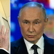 Donald Trump și Vladimir Putin FOTO AFP
