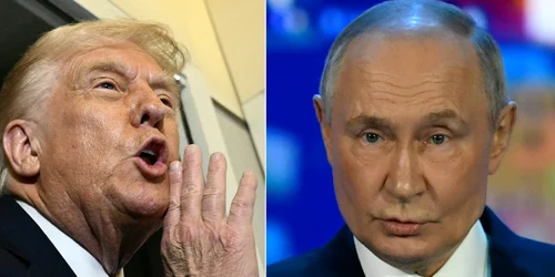 Donald Trump și Vladimir Putin FOTO AFP