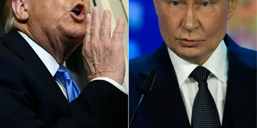 Donald Trump și Vladimir Putin FOTO AFP