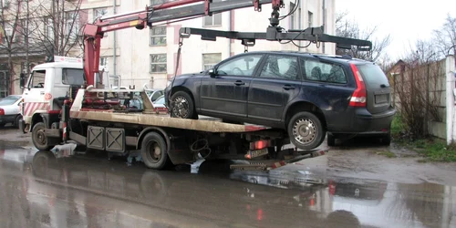 Volvo avariat