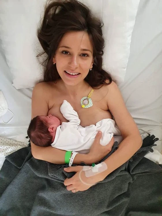 Dana Rogoz a devenit mamă pentru a doua oară miercurea trecută 