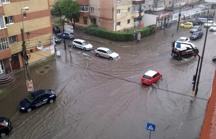 Meteorologii au emis o atenţionare cod galben de inundaţii