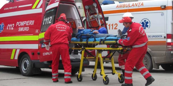 Victimele au fost transportate la spital la Vatra Dornei (Foto Arhivă)