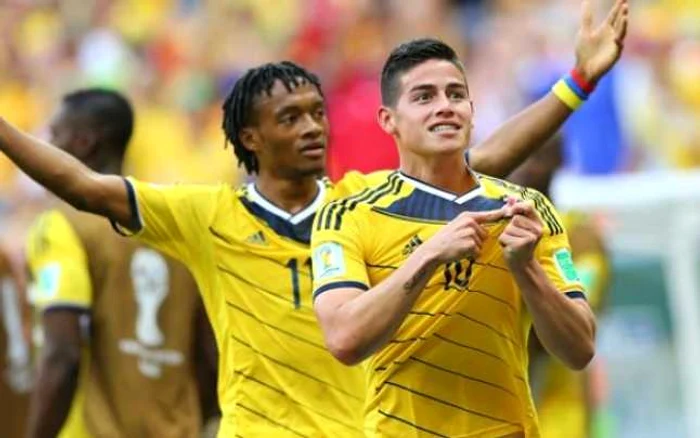 James Rodriguez a fost golgeterul Cupei Mondiale cu 6 goluri reuşite FOTO Reuters