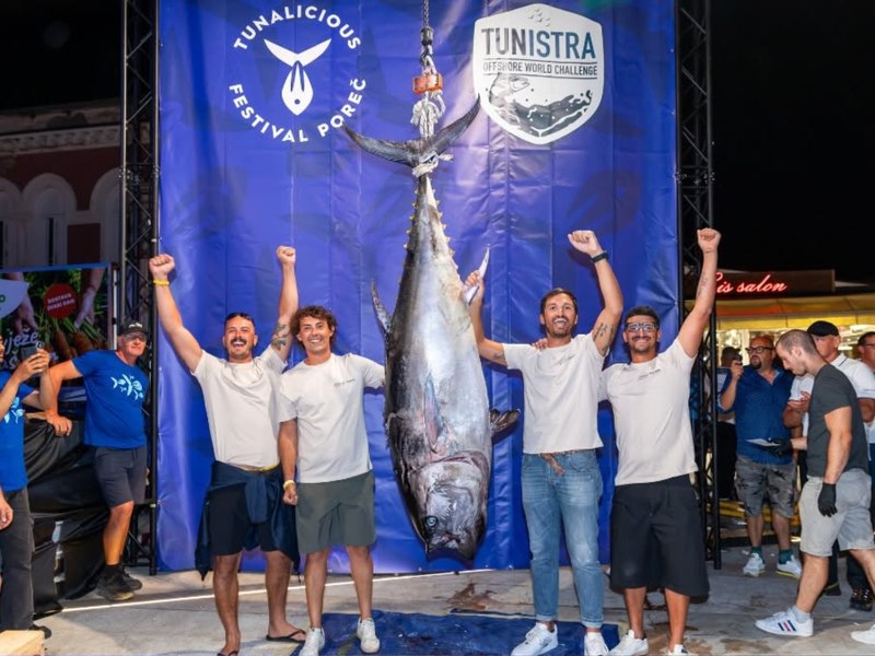 Luptă de 36 de minute pentru capturarea unui ton de 160 kg în Croația