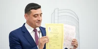 George Simion și-a prezentat diplomele FOTO Mediafax 