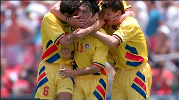 Ilie Dumitrescu a fost eroul naționalei României în meciul cu Argentina