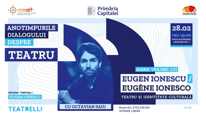 Vizual eveniment dezbatere Eugen Ionescu