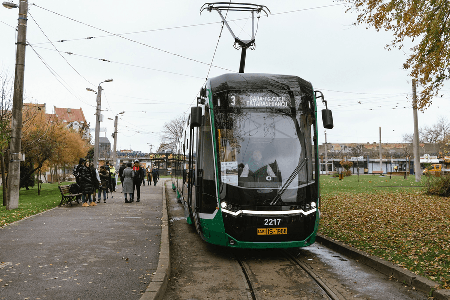 A fost redeschisă circulaţia cu tramvaiul între municipiul reşedinţă şi localitatea Dancu