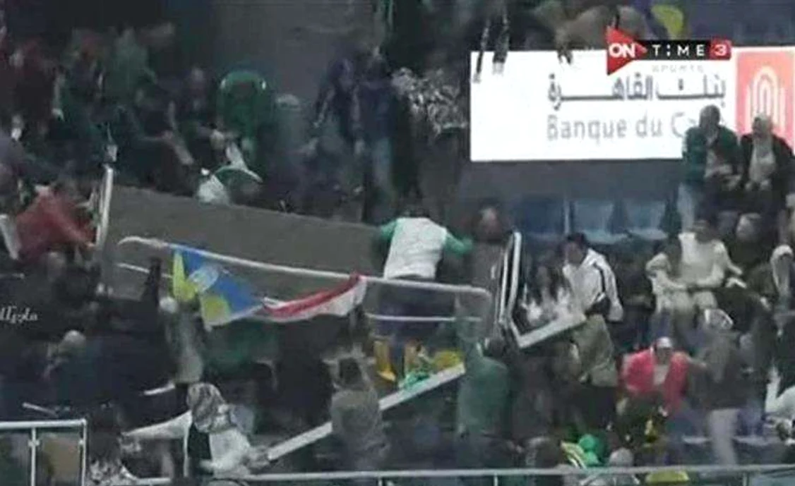 O tribună s-a prăbușit în Egipt. FOTO english.ahram.org