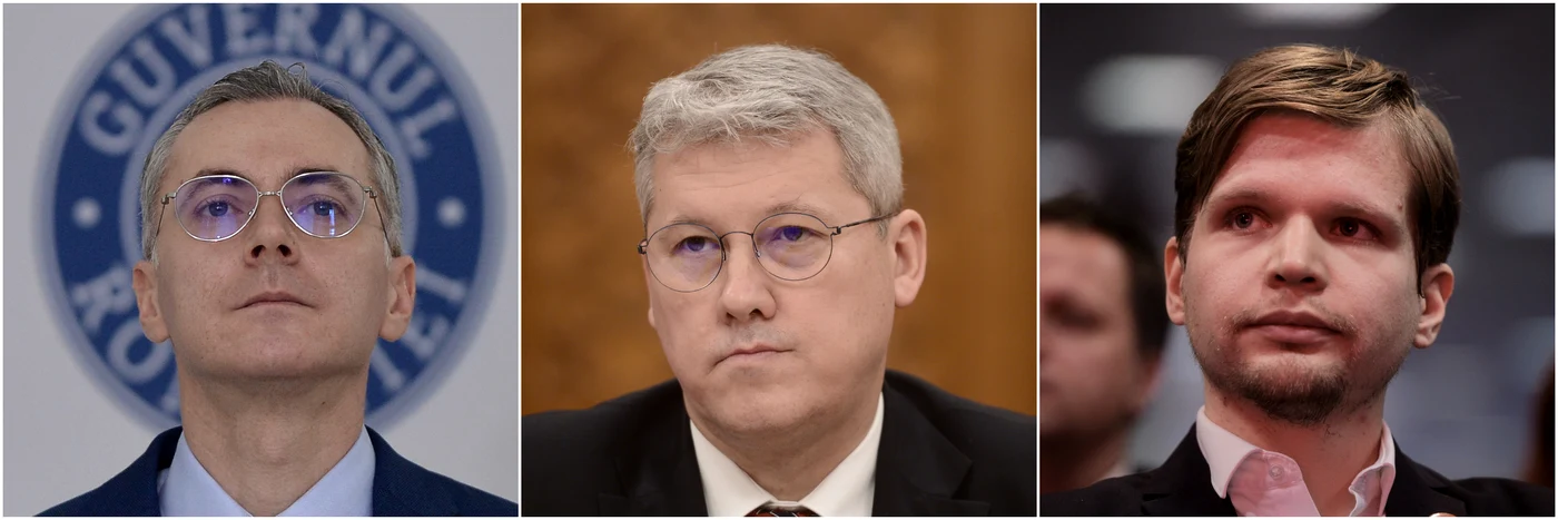 Stelian Ion, Cătălin Predoi, Andrei Lupu FOTO Mediafax
