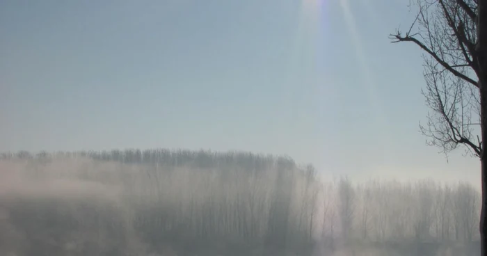 Ceaţa va fi nelipsită din peisaj Foto:Adevărul