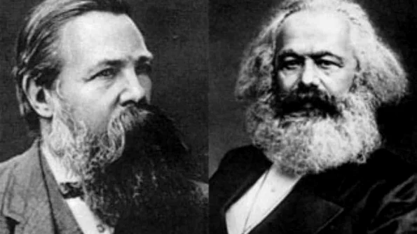 MARX , ENGELS ŞI MANIFESTUL CE A SCHIMBAT LUMEA jpeg